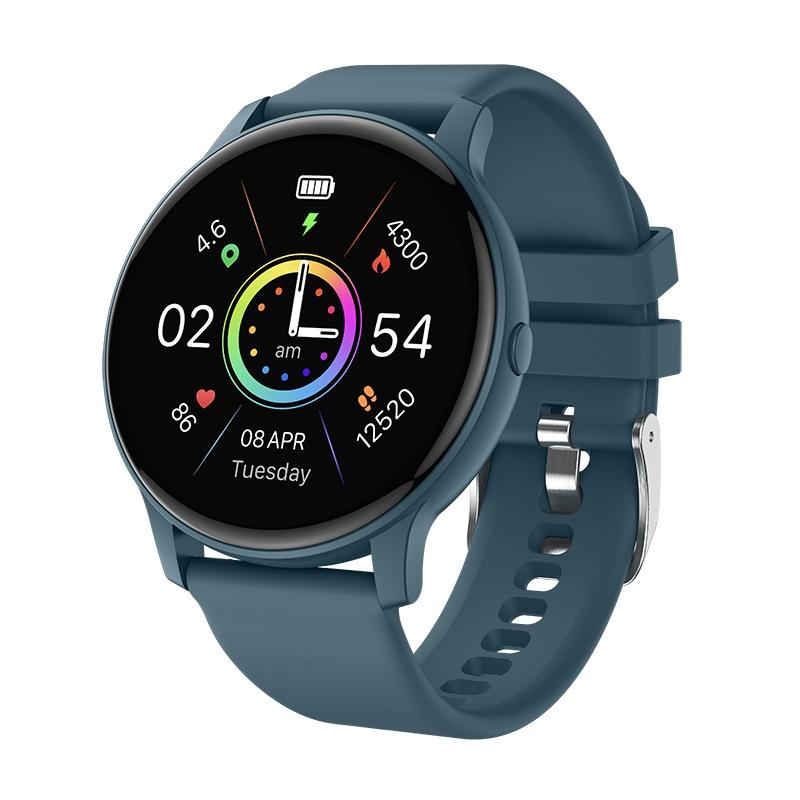 V562-B109598100AYS-202504252041-00 Smart Watch With Heart Rate And Blood Pressure Monitoring - Blue - Image 1