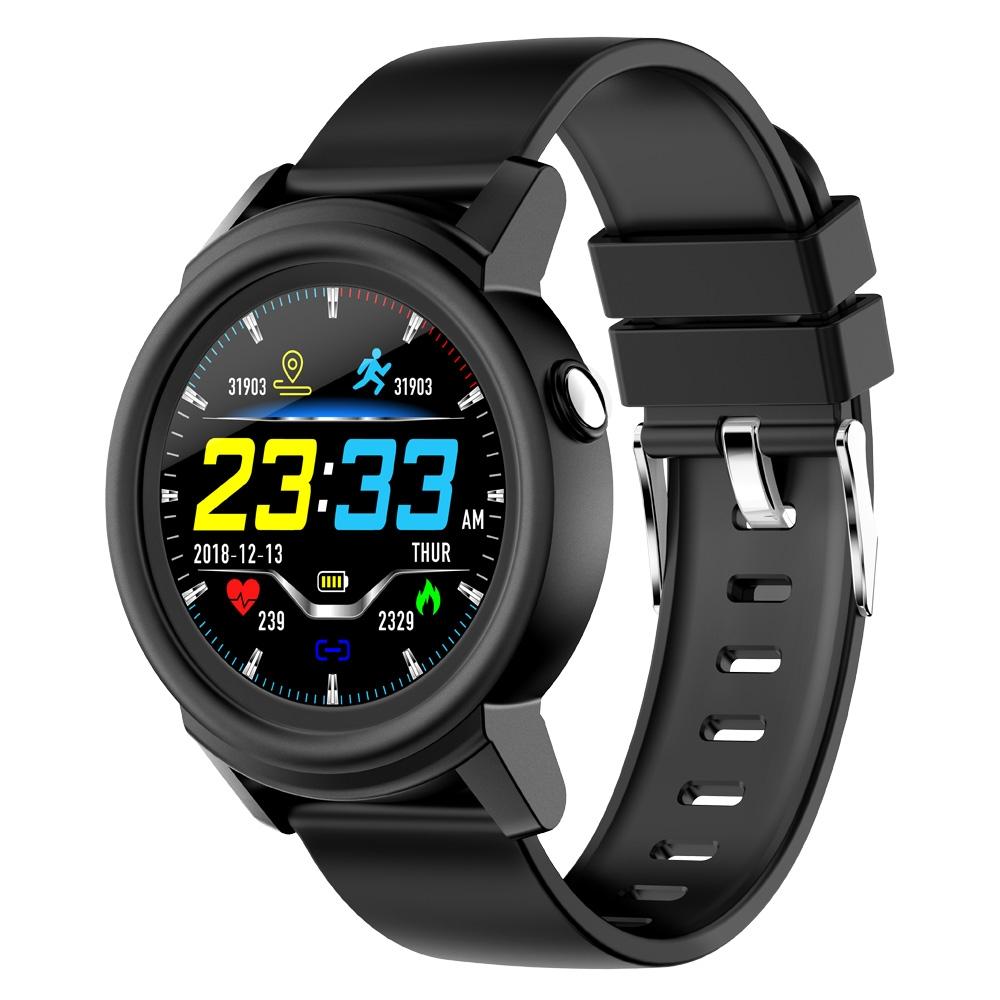 V562-B1740AC-202505262106-00 Smart Bracelet With Call Reminder Heart Rate & Sleep Monitoring - Black - Image 1