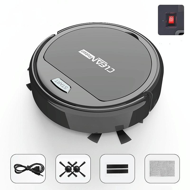 V562-B2085027350DBT-202505211220-00 Smart Household Sweeping Robot - Automatic - Black - Image 1