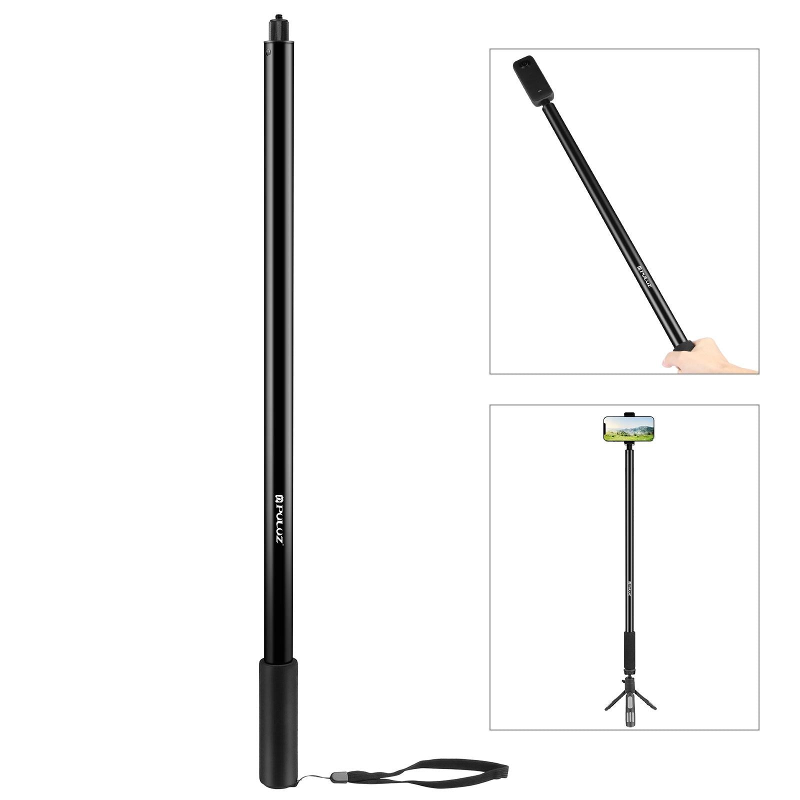 V562-B246UP-202503061910-00 3m Metal Selfie Stick for Insta360 one Rs X2-x4 - Image 1