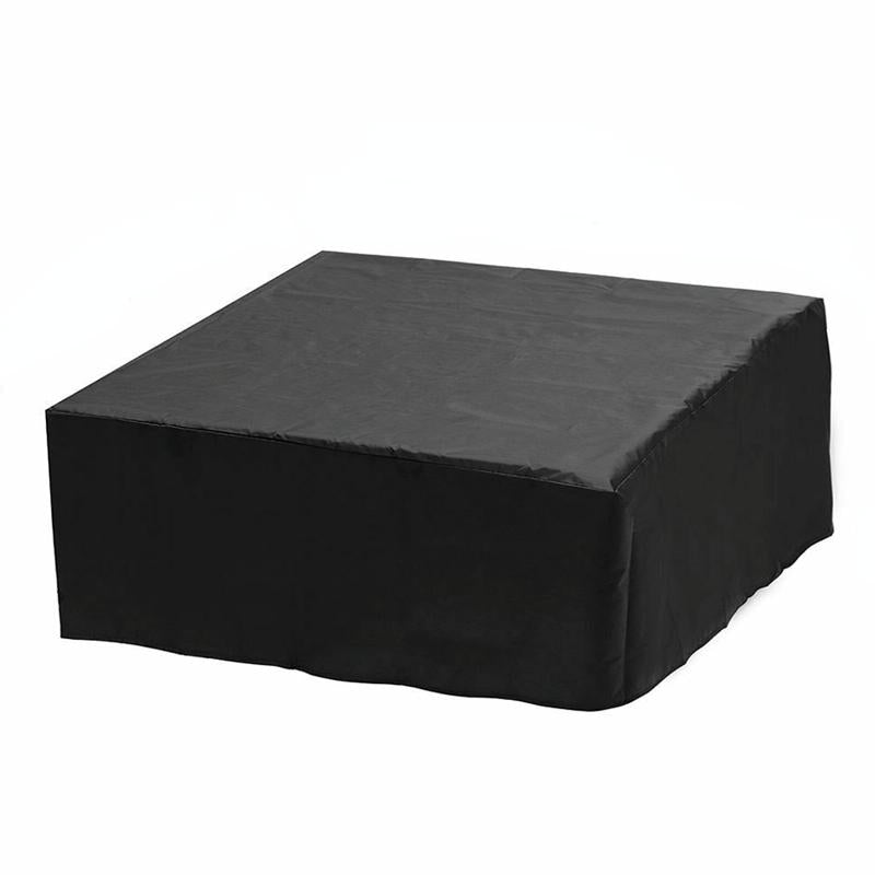 V562-B3098435850DBT-202503031906-00 Waterproof Dustproof Protection Cover for Bathtub Pool Table & Chair - 218x218x30cm - Black - Image 1