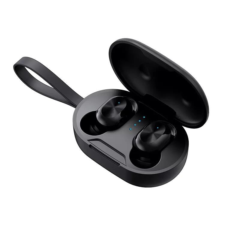 V562-B4311D6PI-202505222052-00 Waterproof Bluetooth 5.0 Tws Earphones with Touch Control - Black - Image 1