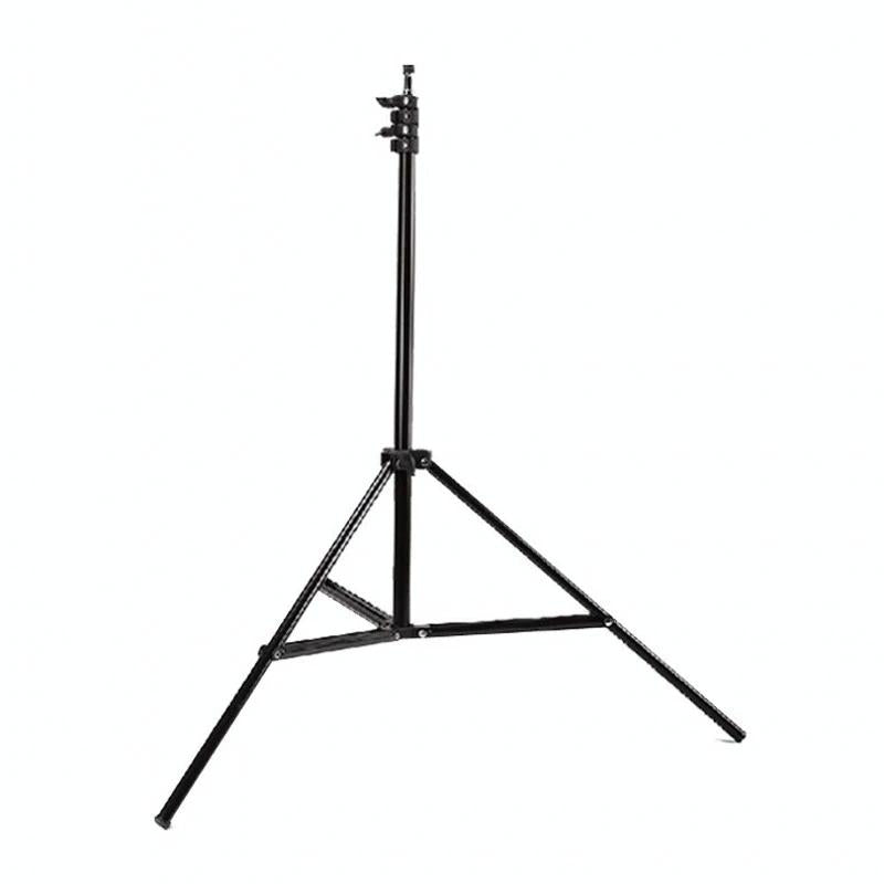 V562-B5881ACD-202502211935-00 Aluminum Light Stand For Studio Flash - 1.9M Height - Black - Image 1