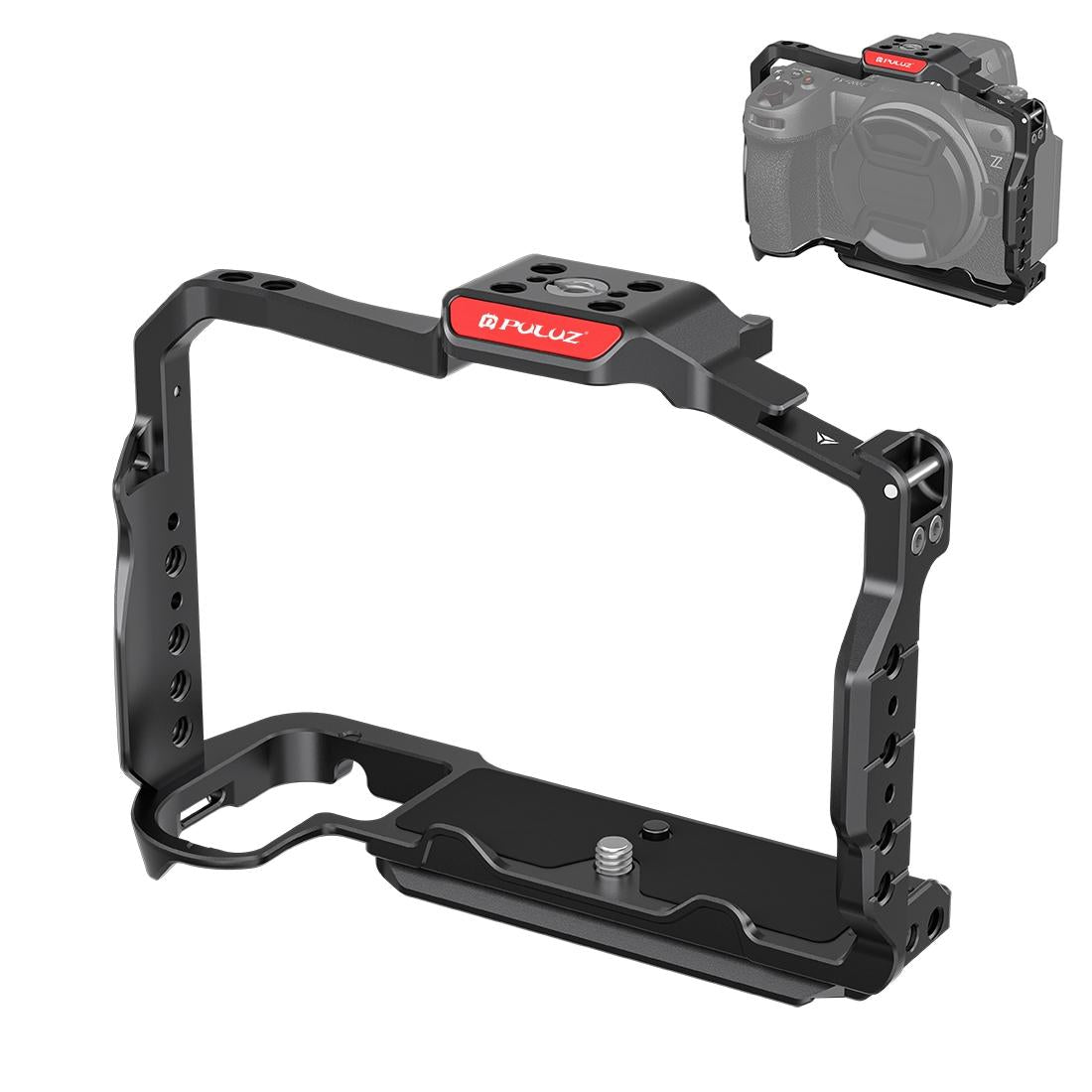 V562-B9213UP-202503061920-00 Metal Camera Cage For Nikon Z6Iii / Z6Ii - Stabilizer Rig Black - Image 1