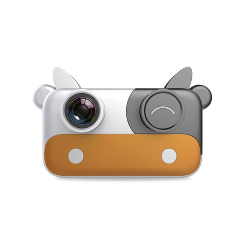 V562-C1012896240DBT-222003-00 Mini Cartoon Digital Camera for Kids with Wifi - Brown - Image 1