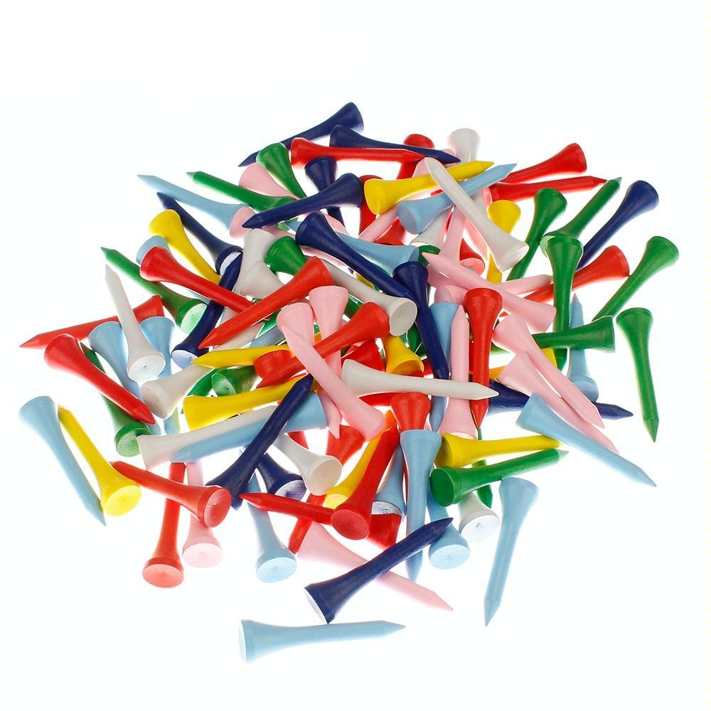 V562-C1016961060DBT-202503041741-00 40 Wooden Golf Tees with Ball Holder - 70Mm - Image 1