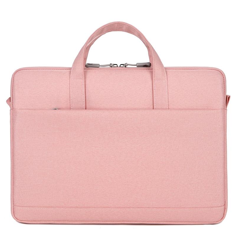 V562-C301894200ADE-202502282111-00 15 Inch Waterproof Oxford Laptop Handbag - P310 - Pink - Image 1