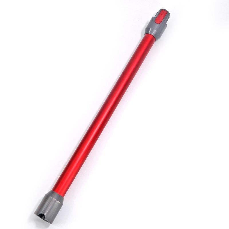 V562-D100844300ADE-202503201920-00 Metal Straight Pipe Extension for Dyson V7 / V8 / V10 / V11 Vacuum - Red - Image 1