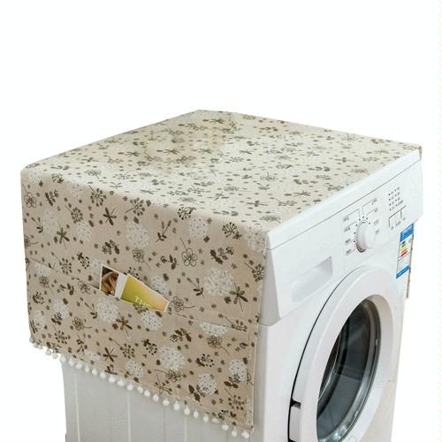 V562-E101019860DBT-202506261054-00 Kitchen Refrigerator and Washing Machine Dustproof Cover - 55x130cm - Dandelion - Image 1