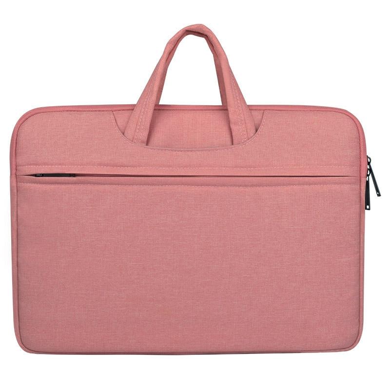 V562-F1317CH-202502281945-00 Lightweight Laptop Bag With Durable Zipper For Macbook Samsung Sony Dell Alienware Chuwi Asus Hp - Pink - Image 1