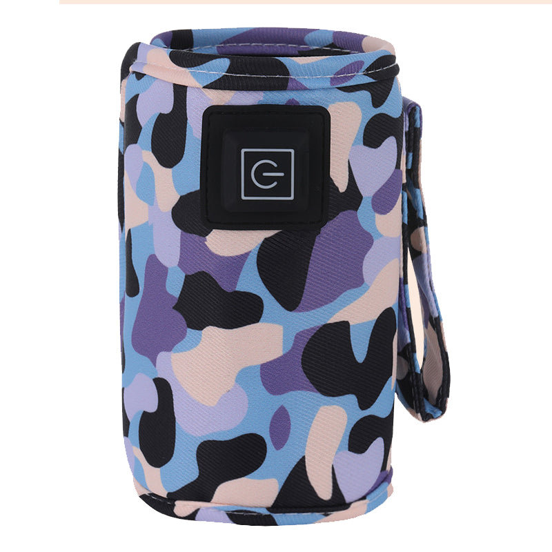 V562-GU23-CH227BLACK-202503280142-00 Vibe Geeks 3 Temperature Insulated Milk Baby Bottle Warmer- Usb Plugged-in - Black - Image 1