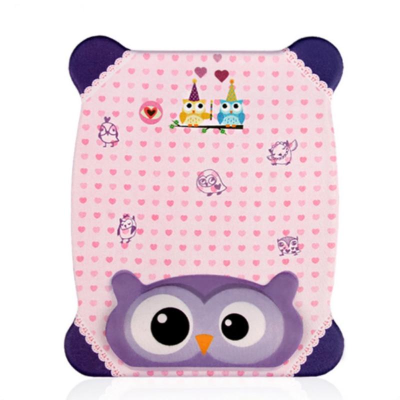 V562-H100733150DBT-202505261220-00 Cartoon Silicone Mouse Pad Wristband - Purple Owl - Image 1