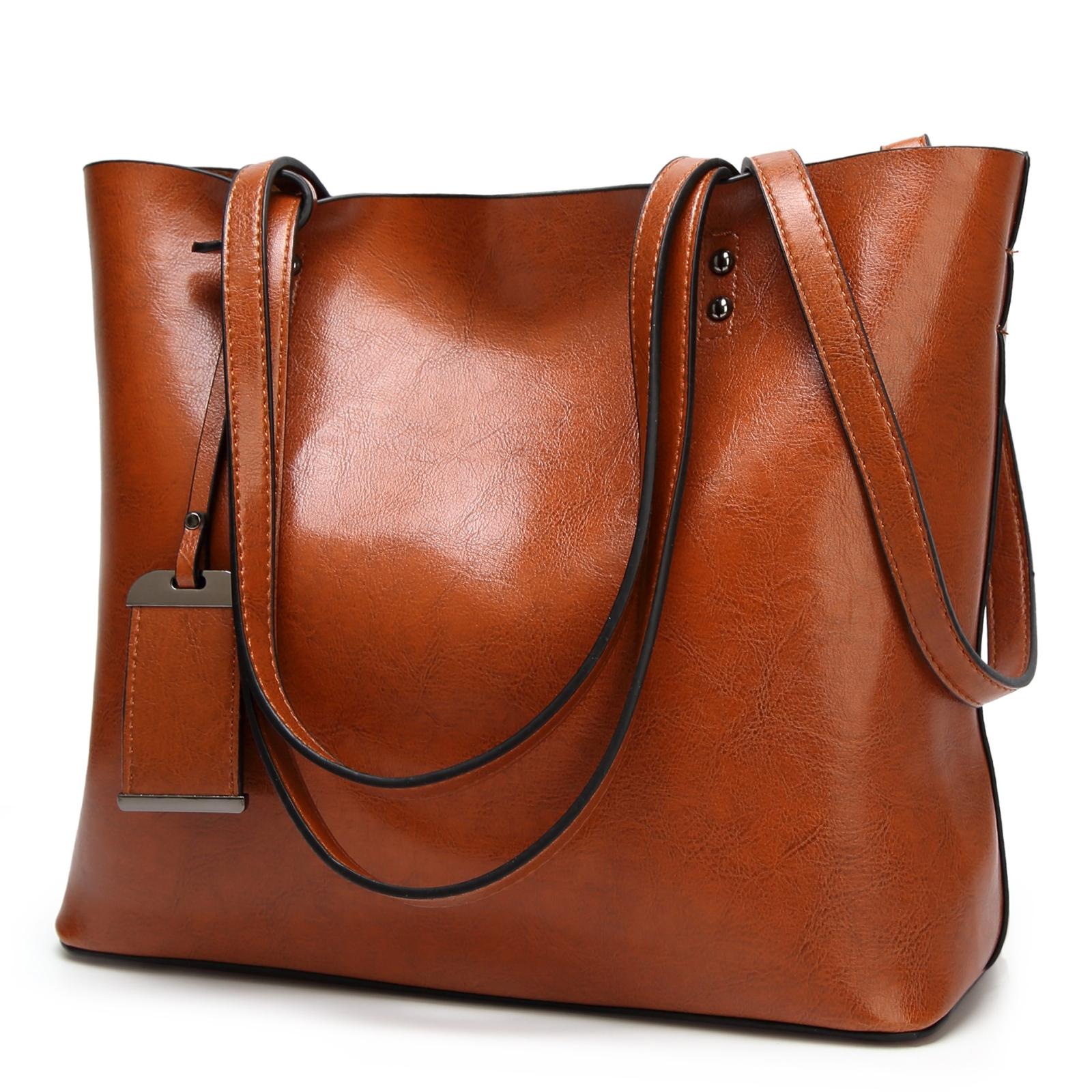 V562-H101298100ADE-202505191507-00 Stylish Pu Leather Women Crossbody Bag - Brown - Image 1