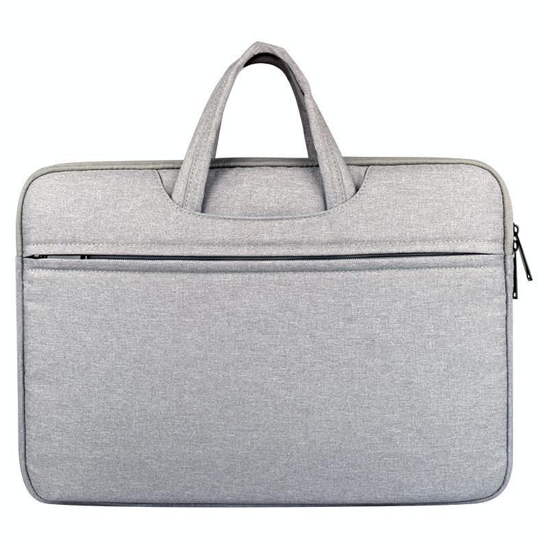 V562-H1317CH-202502281945-00 Lightweight Laptop Bag With Durable Zipper For Macbook Samsung Sony Dell Alienware Chuwi Asus Hp - Grey - Image 1