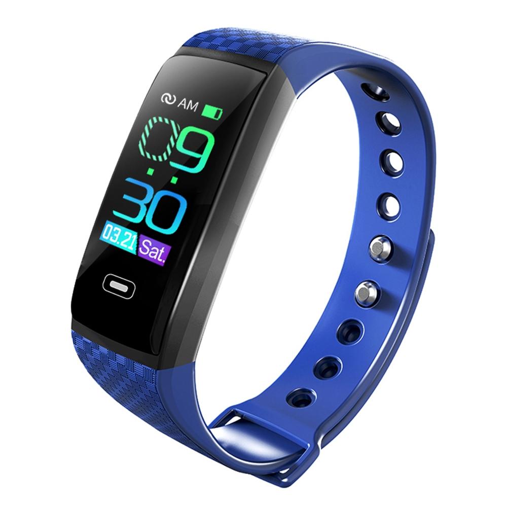 V562-L1540AC-202505262112-00 Smart Bracelet With Call Reminder Heart Rate & Sleep Monitoring - Ip67 Waterproof - Blue - Image 1
