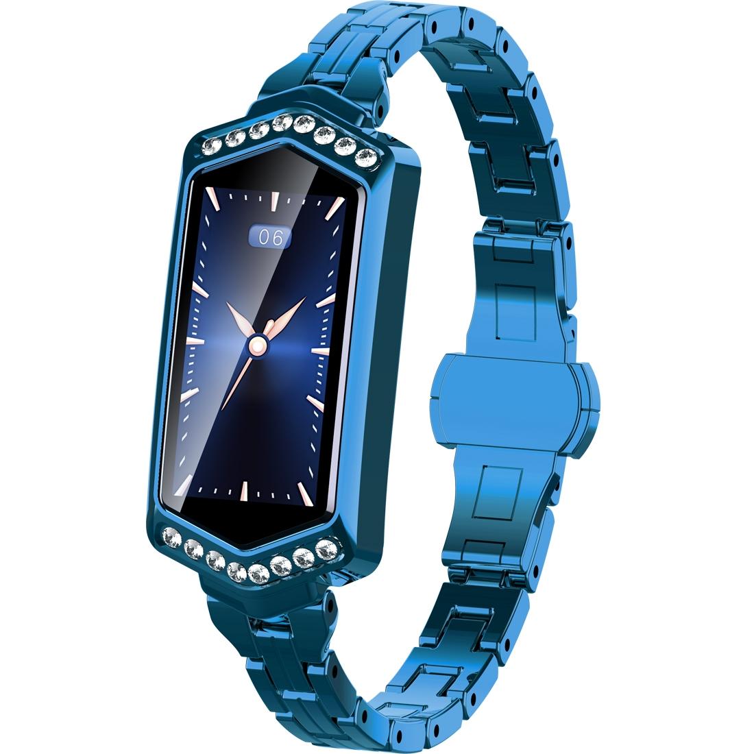 V562-L2148AC-202504252041-00 Smart Watch With Heart Rate Blood Oxygen And Sleep Monitoring - Ip67 Waterproof - Blue - Image 1