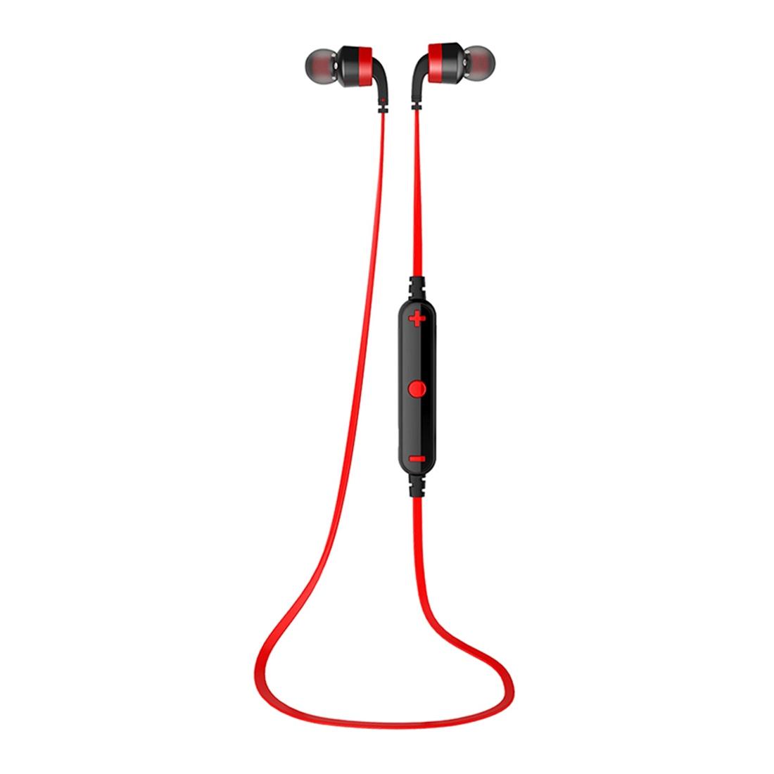 V562-R4591P6PI-202505221947-00 Wireless Sport Bluetooth Earphones with In-line Control - Black - Red - Image 1