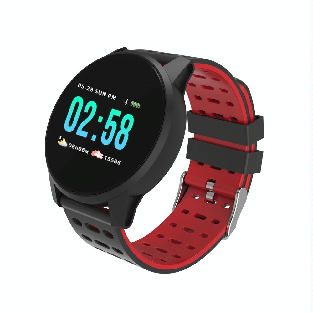 V562-R4740AC-202504252148-00 Waterproof Smart Bracelet With Call Heart Sleep Bp And Oxygen Monitoring - Ip67 - Red - Image 1