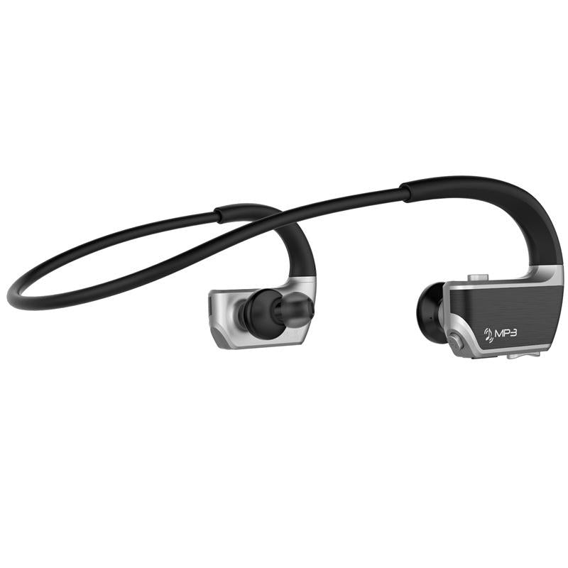 V562-S9950D6PI-202505261736-00 Wireless Sports Bluetooth Earphones - Binaural Hanging Type 5.0 - Silver - Image 1