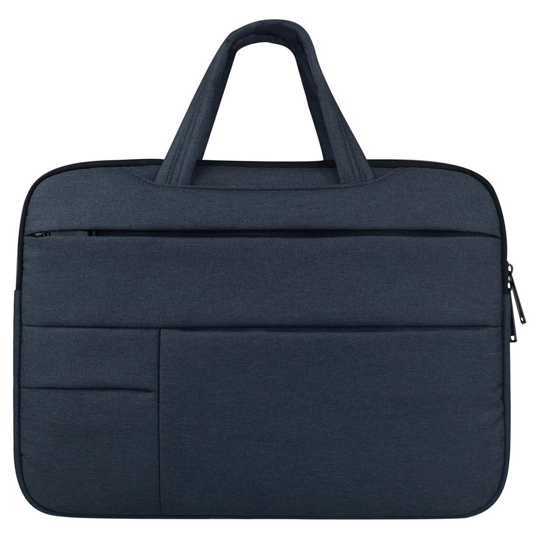 V562-VN0756CH-202502282045-00 Portable Oxford Cloth Laptop Bag for 12 Devices - Multiple Pockets - Navy - Image 1