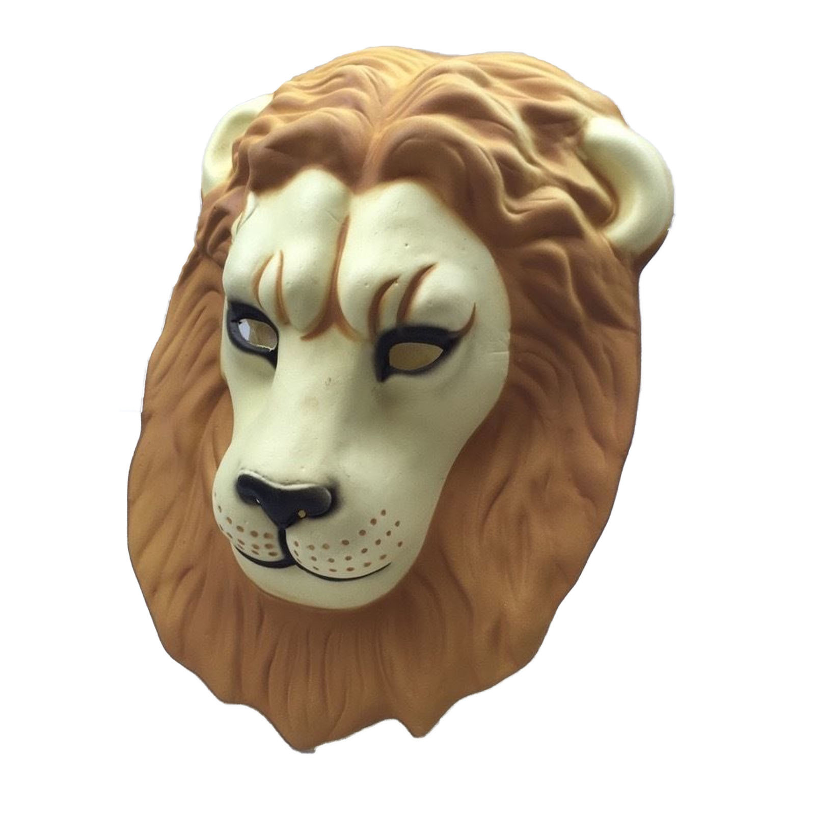 V563-17600-LION-184232-00 Animal Head Face Mask Halloween Costume Party Toys Adult Kids - Lion - Image 1