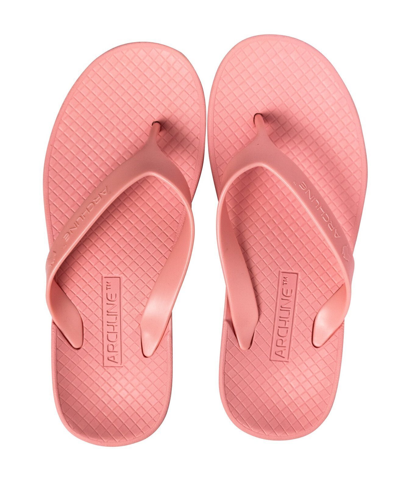 V563-ARCH011313-35-202503052225-00 ARCHLINE Orthotic Thongs Arch Support Shoes Flip Flops - Pastel Pink - EUR 35 - Image 1