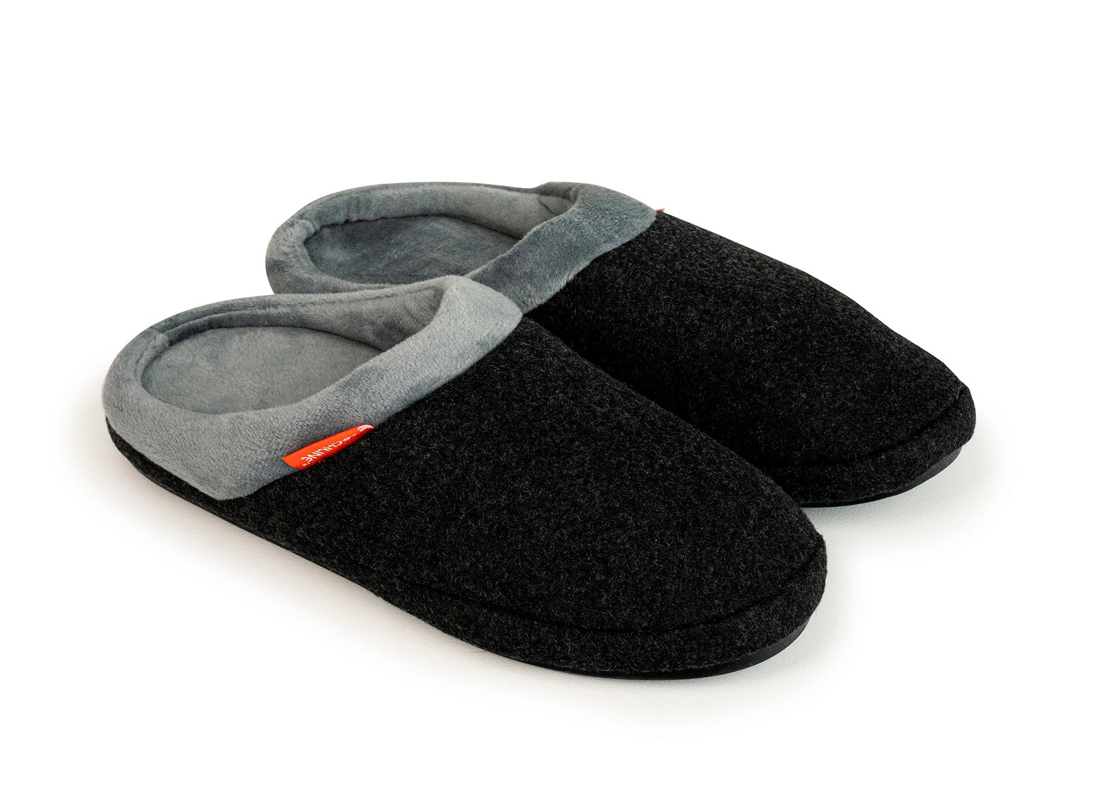 V563-ARCHLINE-SLIPON-CHMARL-41-202507251115-00 ARCHLINE Orthotic Slippers Slip On Arch Scuffs Orthopedic Moccasins in Charcoal Marle - EUR 41 - Image 1