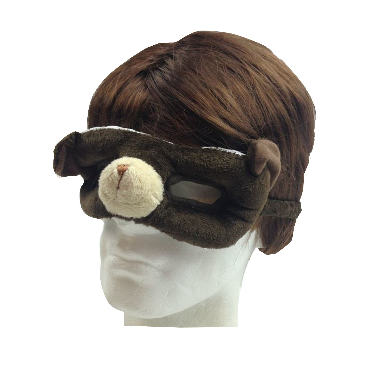 V563-BR-ANIMALFACEMASK-BER-202503052130-00 ANIMAL EYE MASK Head Face Halloween Costume Party Prop Novelty Toy Fancy Dress - Image 1