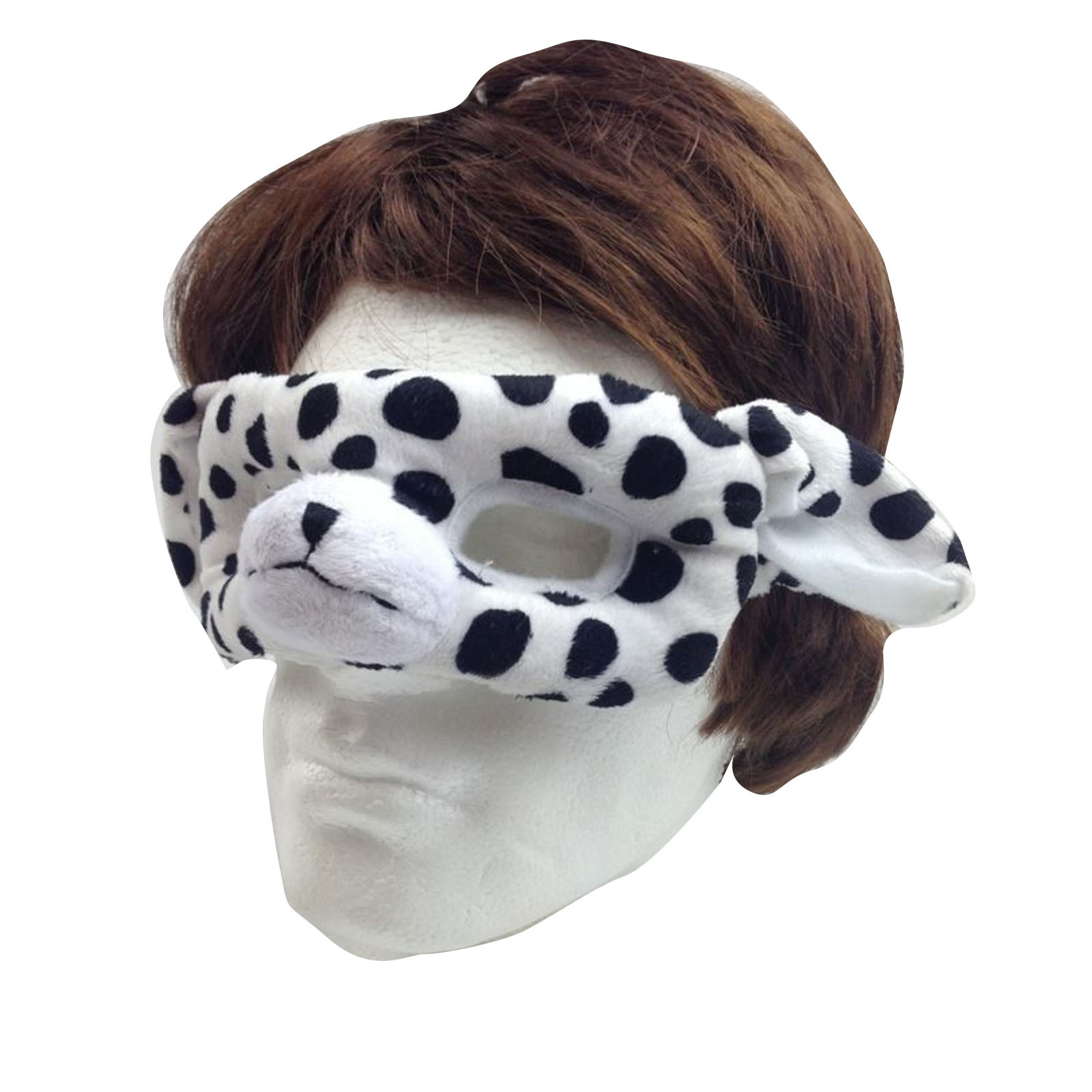 V563-BR-ANIMALFACEMASK-PPYDOG-202503052145-00 ANIMAL EYE MASK Head Face Halloween Costume Party Prop Novelty Toy Fancy Dress - Image 1