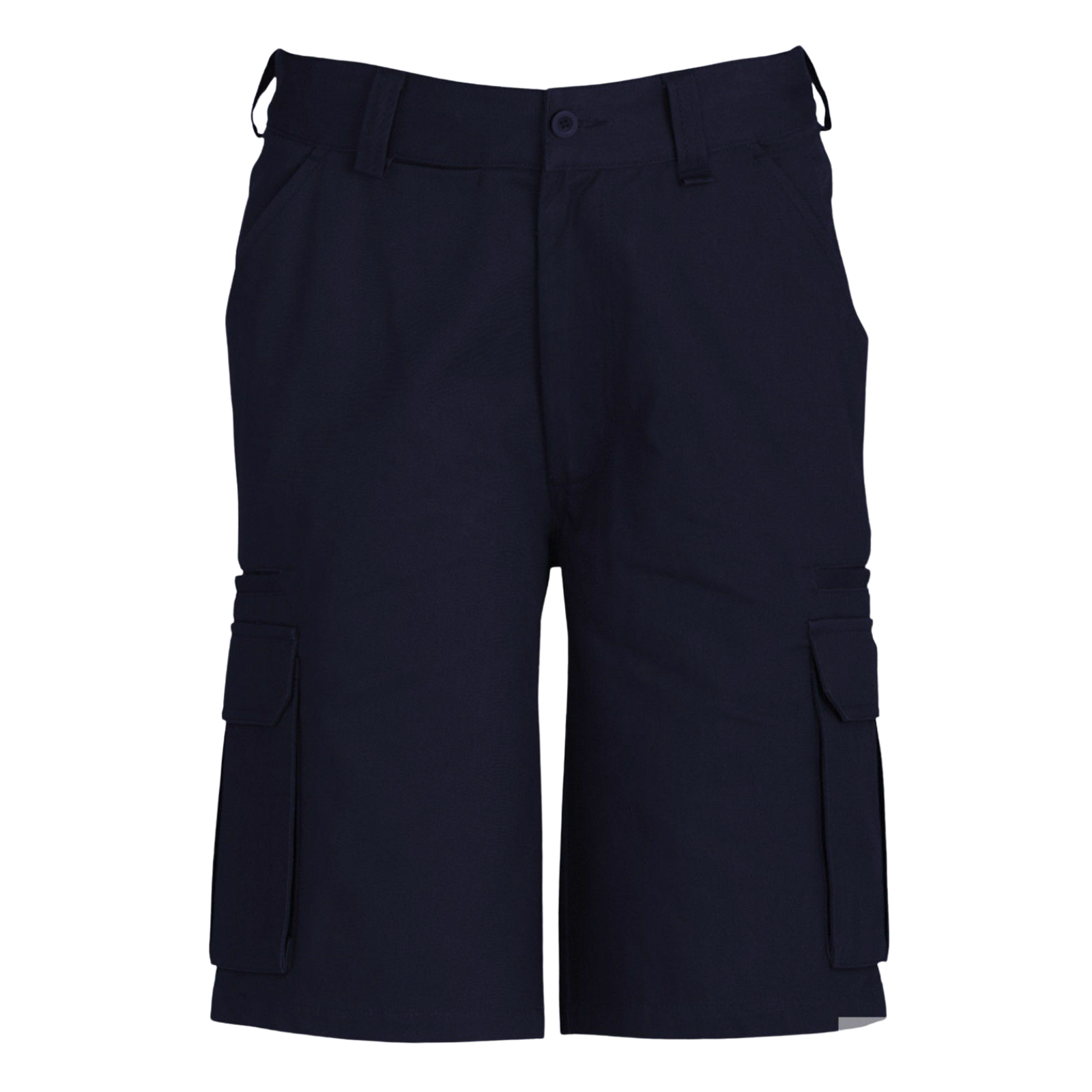 V563-BR-CTNCARGOPANTS-NVY-97-202503051515-00 Mens CARGO SHORTS All Sizes 100% COTTON Drill Heavy Work Tradie Military - Navy - 97"" - Image 1