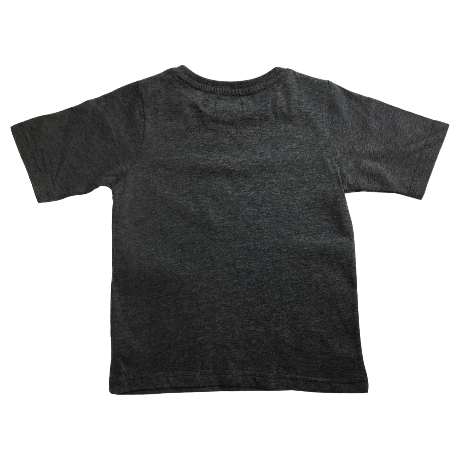 V563-BR-KDSPLAINTEE-GRYMRLE-8-202503051116-00 KIDS PLAIN T SHIRT Childrens Child 100% COTTON Boys Girls Basic Blank Tee Top - Grey Marle - 8 - Image 1