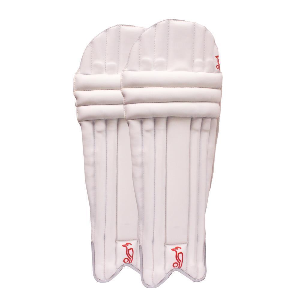 V563-PLA9644A-150133-00 Kookaburra Boys Cricket Batting Pads Leg Guards Knee Pad Protection - Image 1
