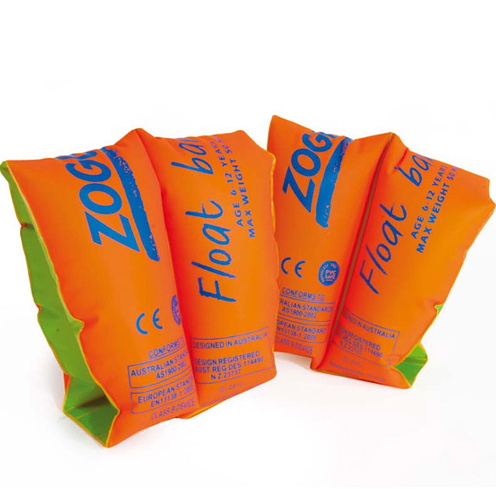 V563-ZOGGS-FLOATBANDS-0_1YEARS-202503061041-00 ZOGGS Float Bands Stage 2 Learn To Swim Childrens Arm Bands Float Inflatable Rings Swimming - Up to 12 Months Old - Image 1