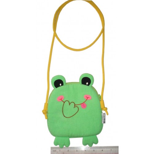V59-319-LightGreen-01 Tree Frog Handbag Light Green - Image 1