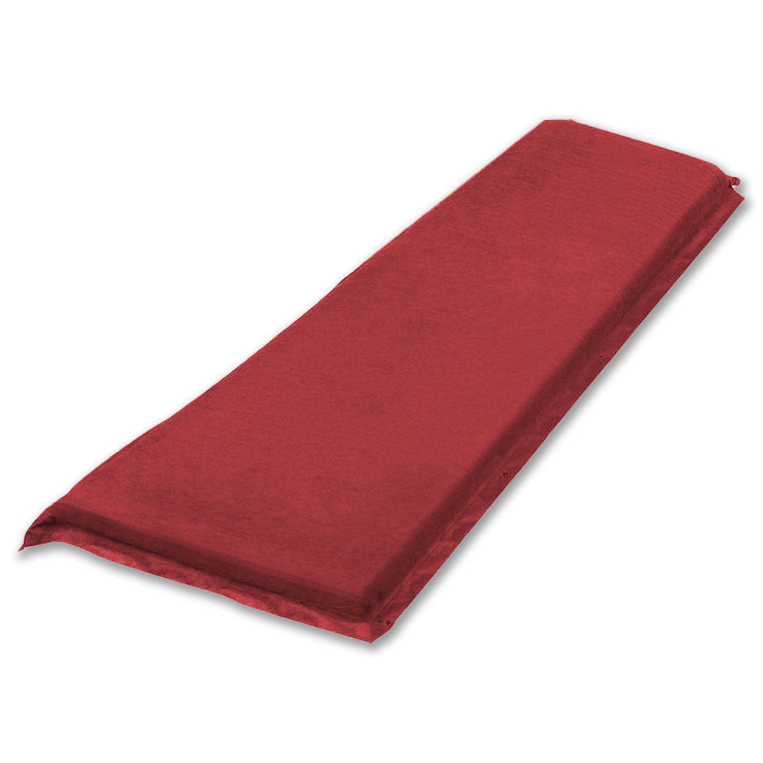 V610-SELS8521-RE-218833-00 Self Inflating Mattress Sleeping Suede Mat Air Bed Camping Camp Hiking Joinable - red - Image 1