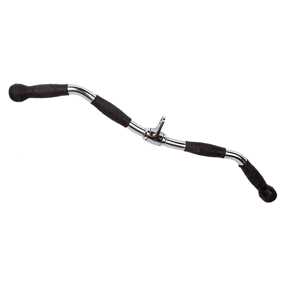 V63-784795-9079-00 Randy & Travis Rubber-Coated Revolving Curl Row Bar Attachment - Image 1