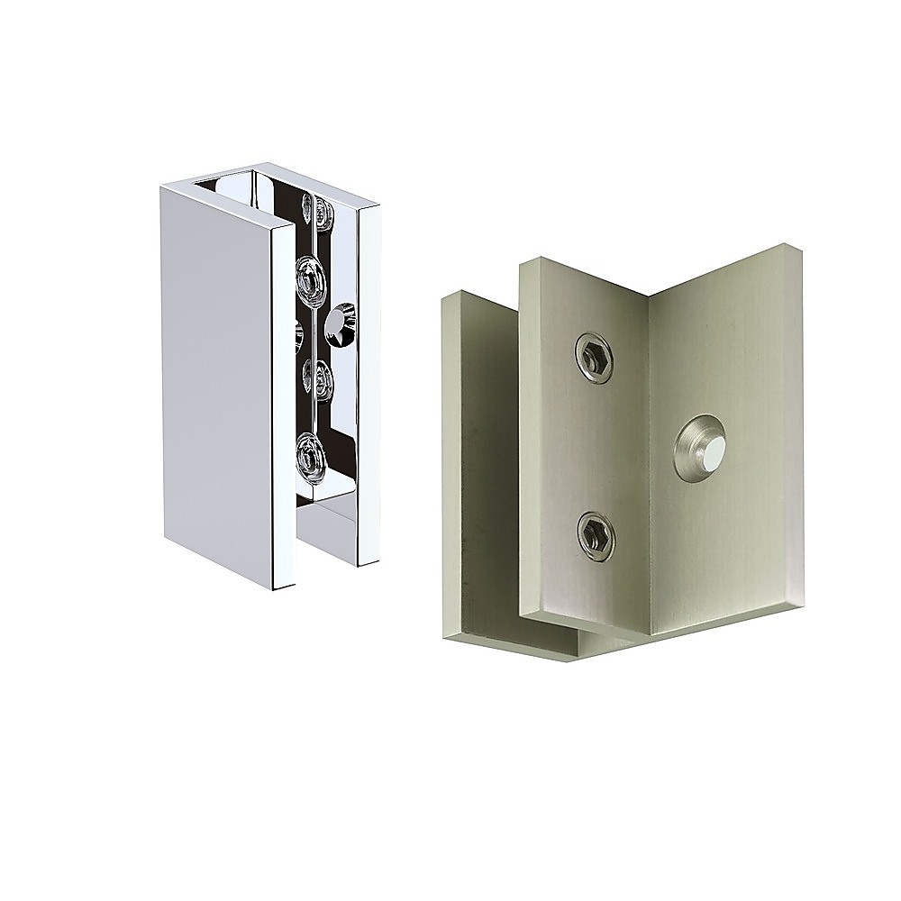 V63-930711-201256-00 Glass-to-wall/floor Shower Screen U-bracket in Gold - Image 1