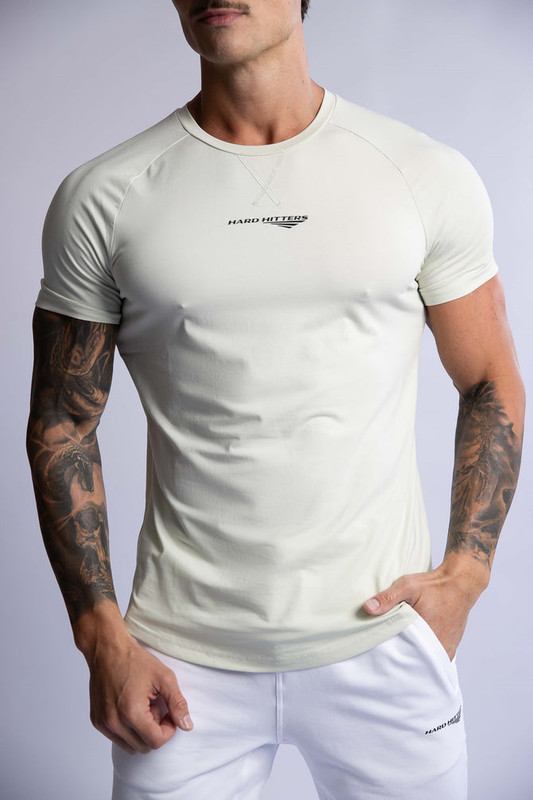 V697-RAGLAN-CREW-TEE-MINT-SMALL-218019-00 HARD HITTERS RAGLAN CREW TEE MINT SMALL - Image 1