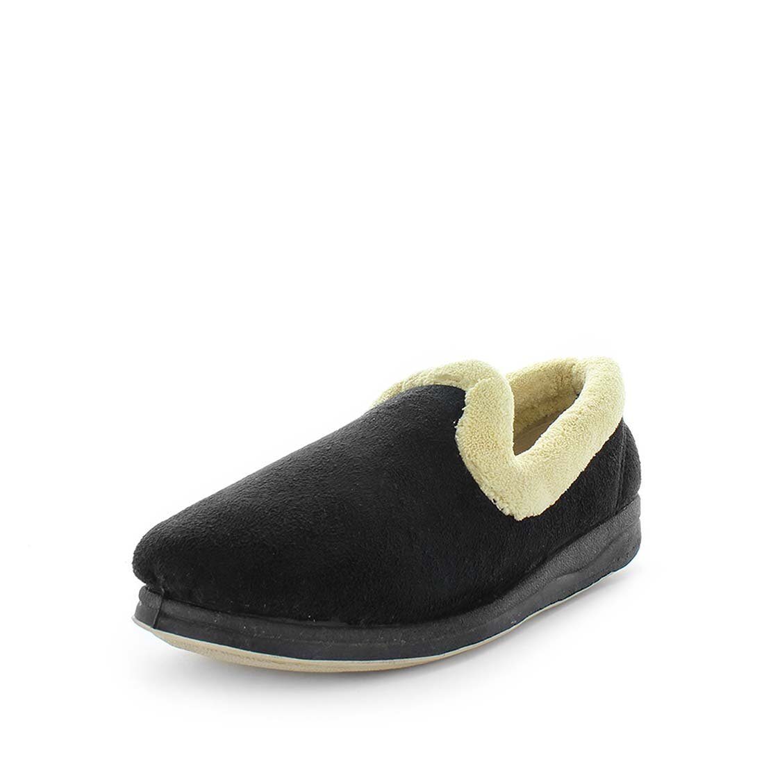 V717-9333333104567-186923-00 Panda PEMILLE Slippers Uggs Black Shoe 7 - Image 1