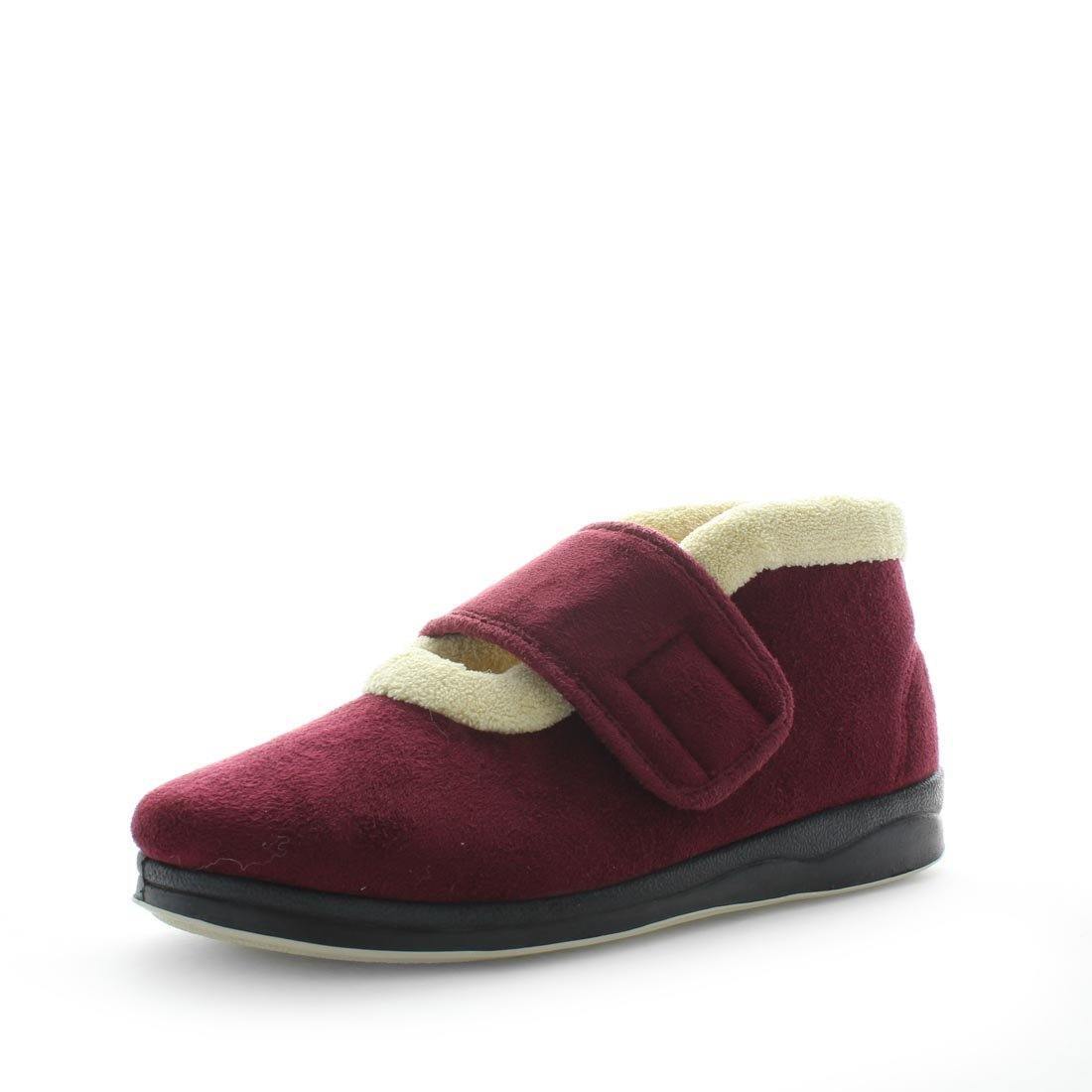 V717-9333333277162-187342-00 Panda EMEE Slippers Uggs Burgundy Shoe 6 - Image 1
