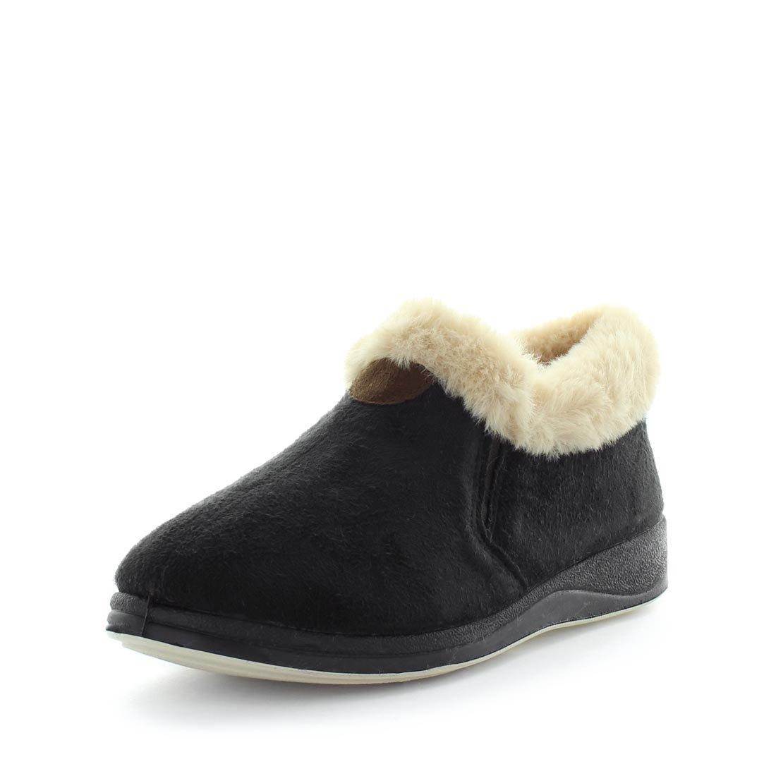 V717-9333333751181-187446-00 Panda PELIVIA Slippers Uggs Black Shoe 10 - Image 1