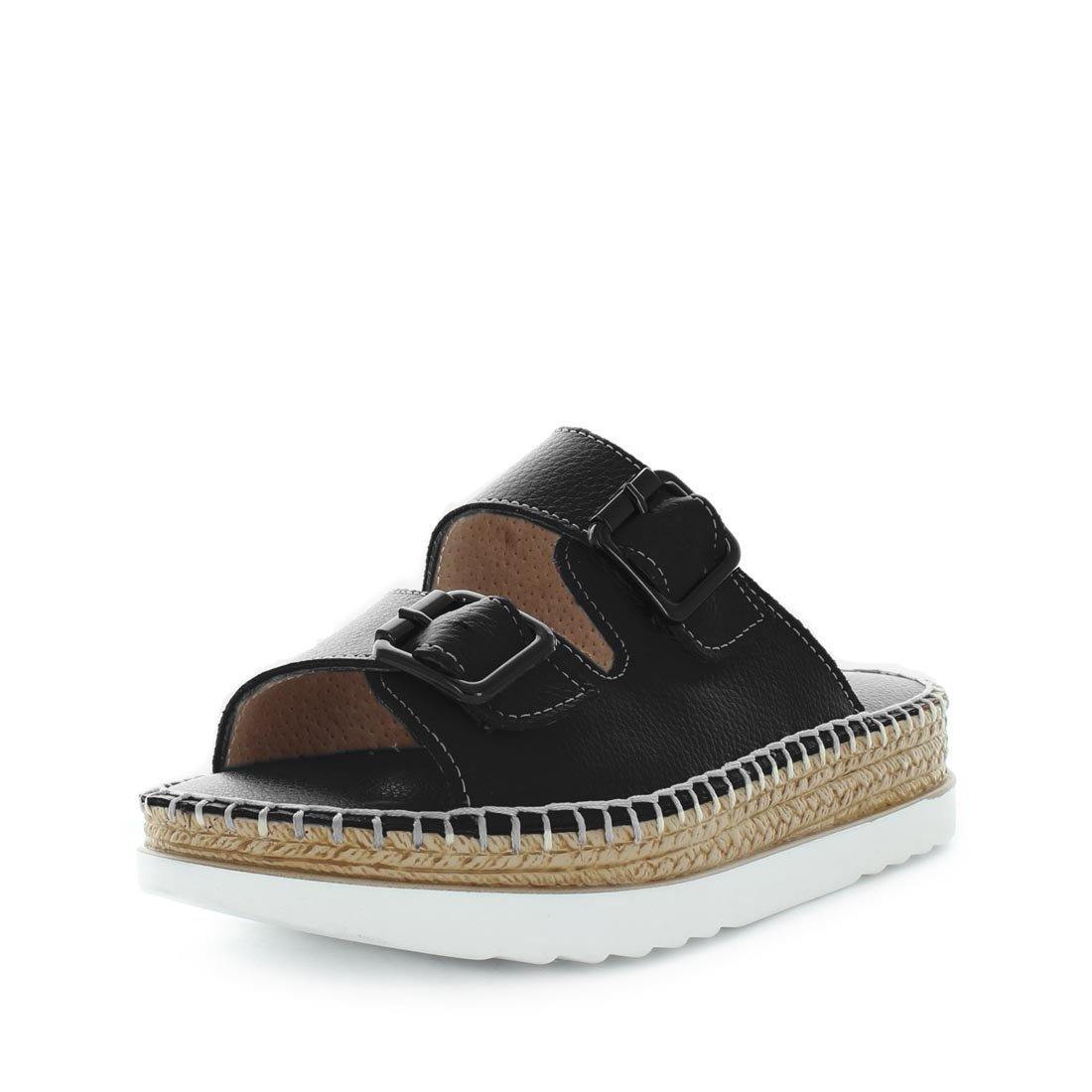 V717-JBCASSIA-BLACK-39-188013-00 JUST BEE Women's CASSIA Sandals Black 39EU - Image 1