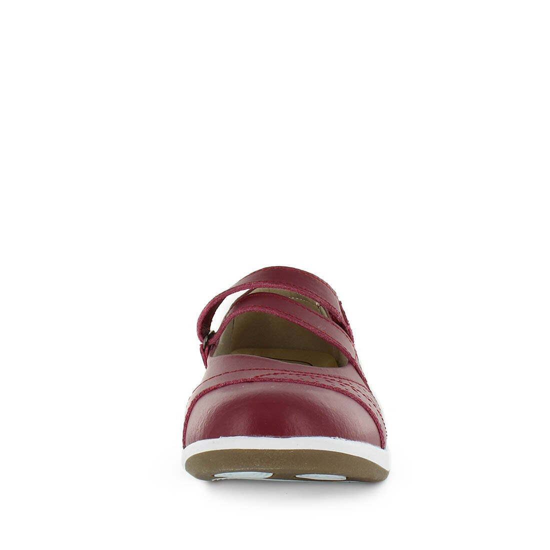 V717-JBCECILIA-BURGUNDY-42-188462-00 JUST BEE Women's CECILIA Loafers / Slip ons Burgundy 42EU - Image 1
