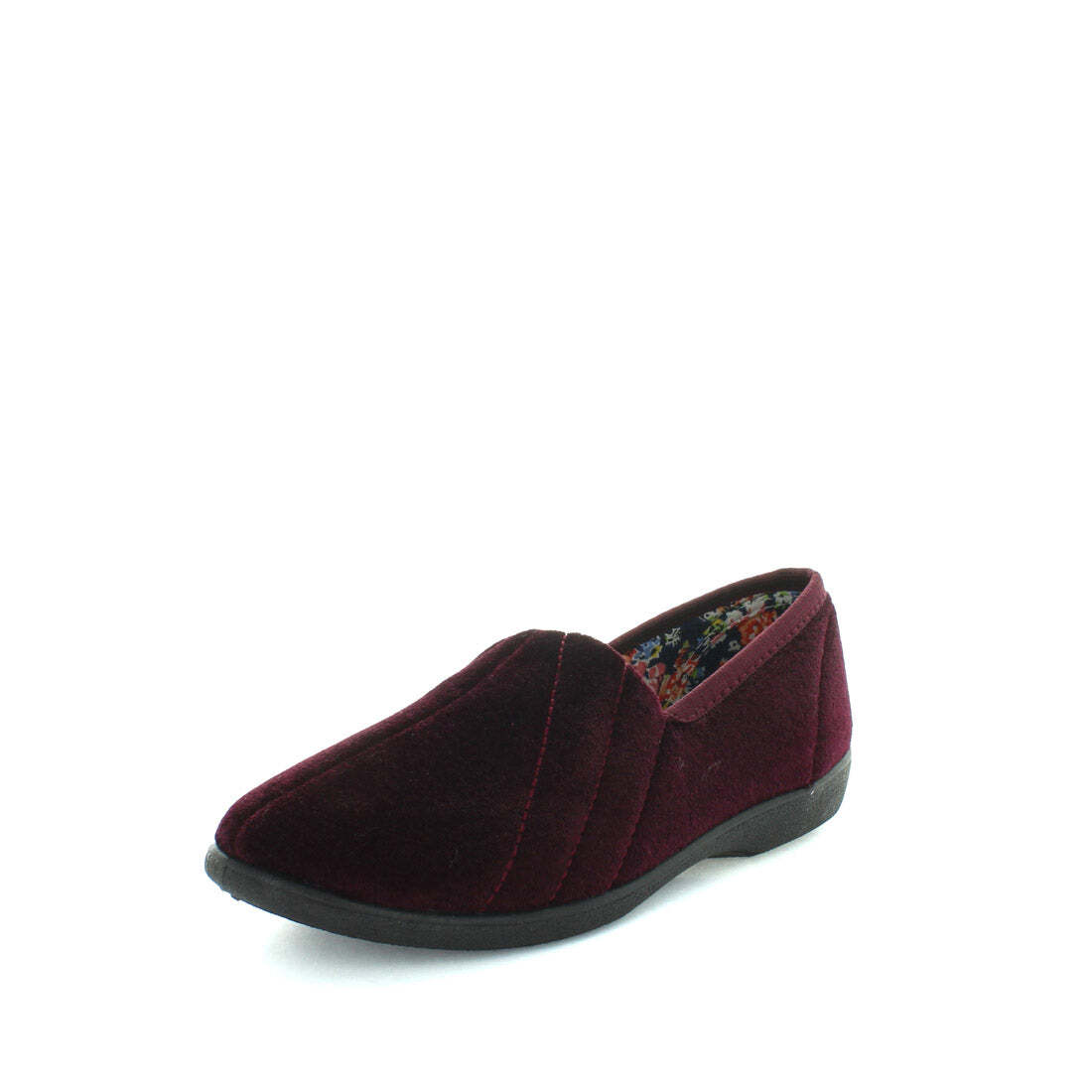 V717-PETHANY-BURGUNDY-10-186789-00 Panda PETHANY Slippers Uggs Burgundy Shoe 10 - Image 1
