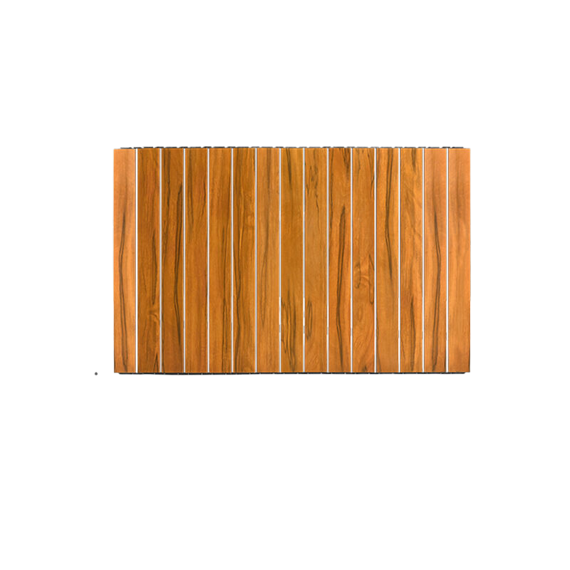 V888-ELOSUNG1037-202455-00 Folding 8-inch aluminum alloy table board 86*55*1cm-wood grain color - Image 1