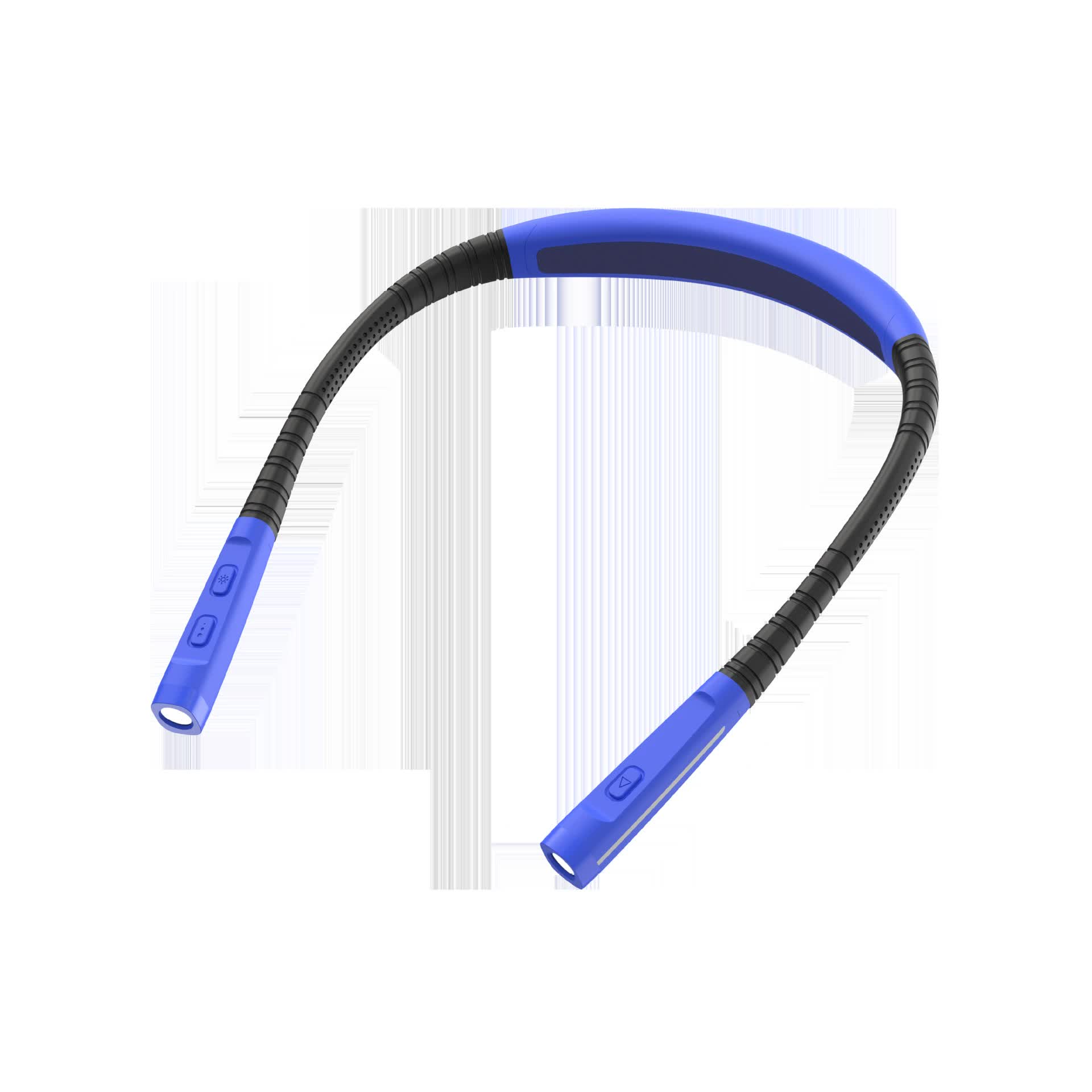 V888-ELOSUNG16049-214651-00 Blue Hands-Free Adjustable LED Neck Reading Light with 3 Modes for Night Walking and Reading - Image 1