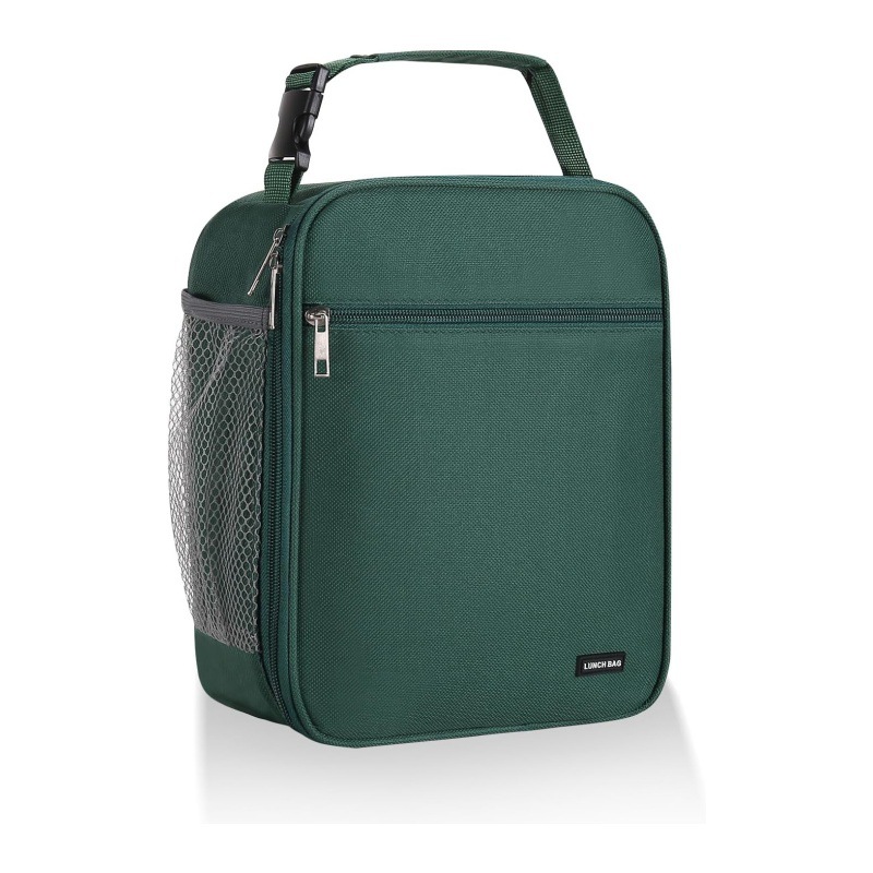 V888-ELOSUNG16524-216485-00 Green Set of 2 Handheld Insulated Lunch Bags for Food Storage - Image 1