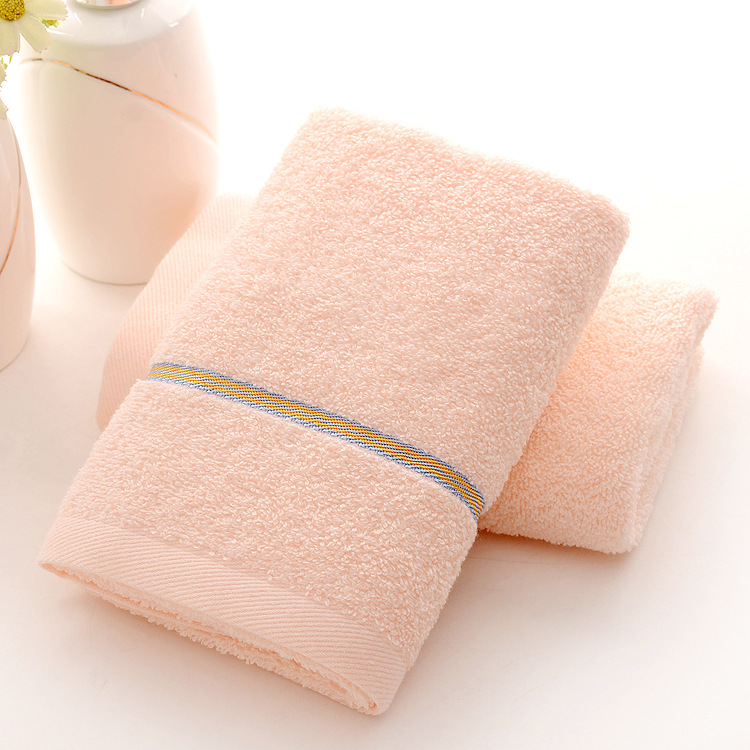 V888-ELOSUNG17793-223368-00 Pink Luxury Soft Cotton Towel Set - 5-Piece Bathroom Towels, Absorbent & Quick-Drying, Gentle for Sensitive Skin - Image 1