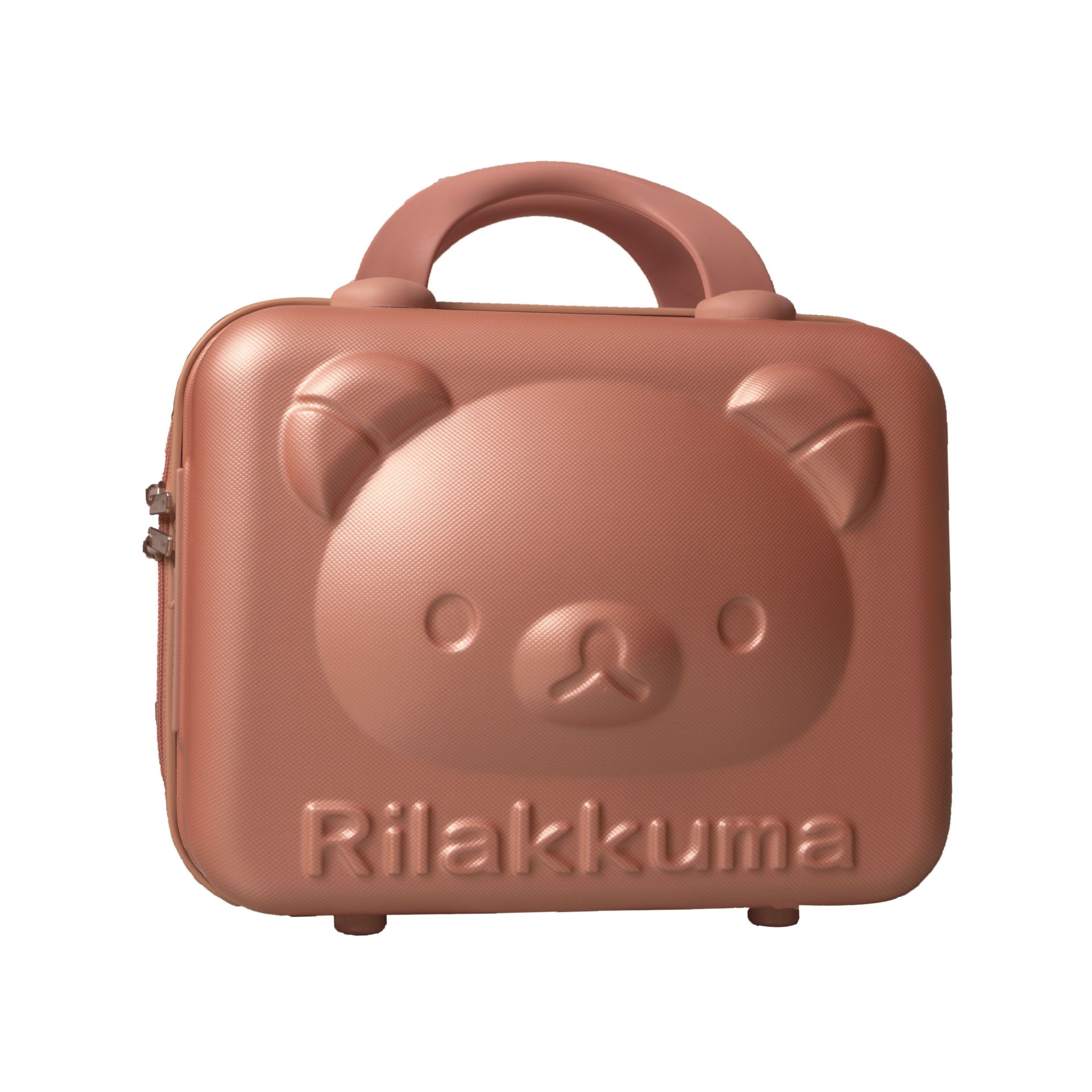 V888-ELOSUNG2219-202353-00 Bear Makeup Box-Rose Gold (with a password lock) - Image 1