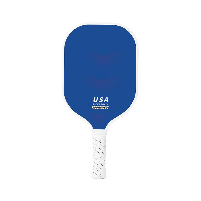V888-ELOSUNG23639-202504141405-00 Navy Blue Fiberglass Pickleball Paddle - Lightweight 215g with Anti-Slip TPU Grip for Outdoor Sports - Image 1